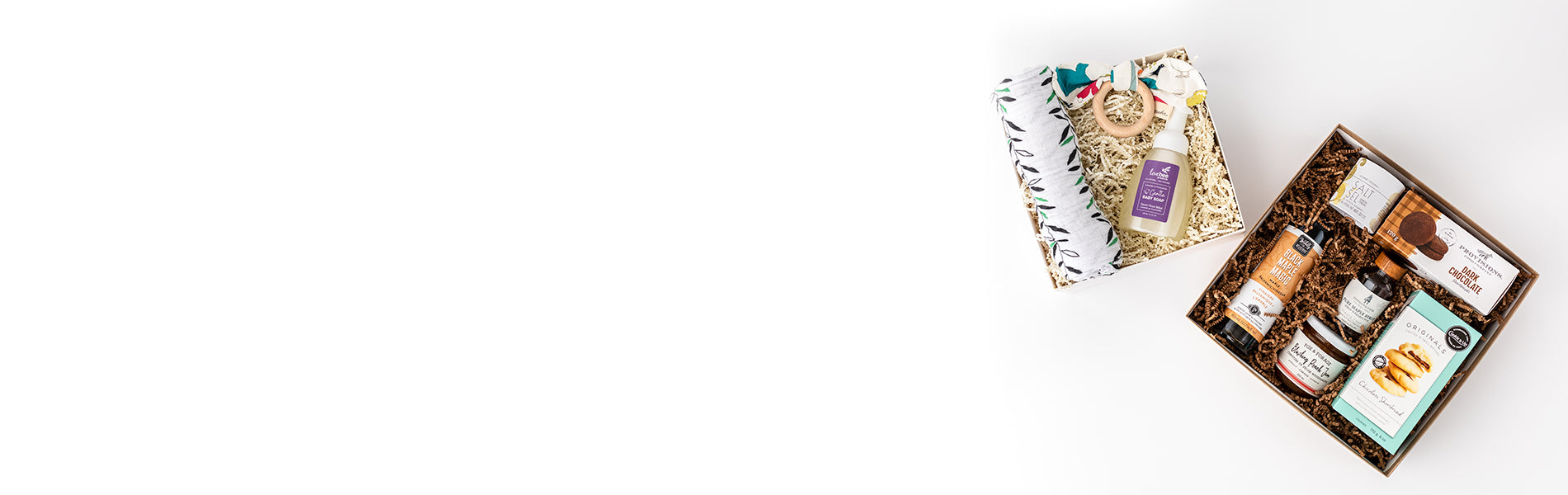 Gourmet artisian gift white